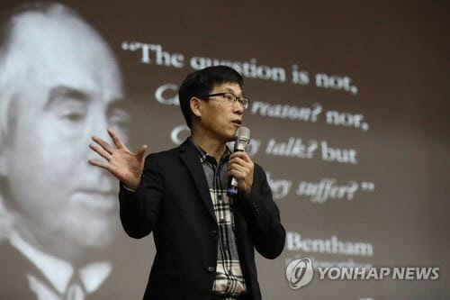 진중권 사직서 (사진=연합뉴스)